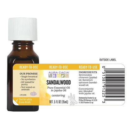 Sandalwood Essential Oil  in Jojoba