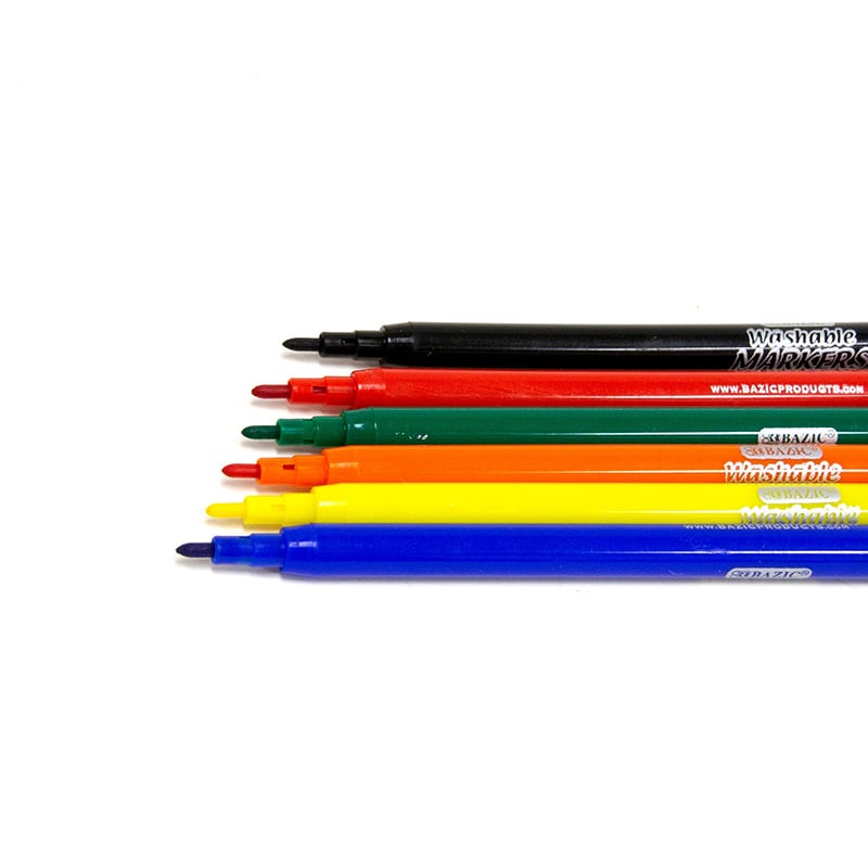 12 Classic Colors Fine Line Washable Markers