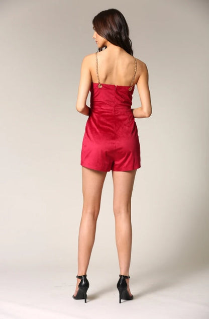 Alexa- Velvet Romper