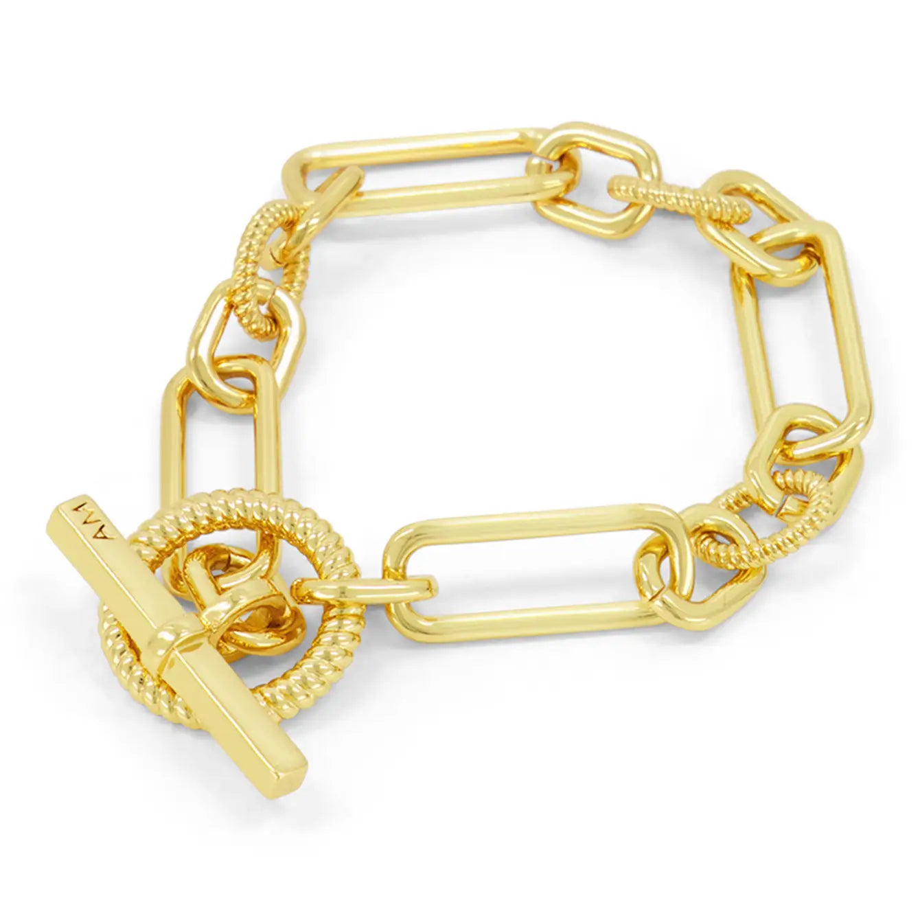 Gold Toggle Bracelet