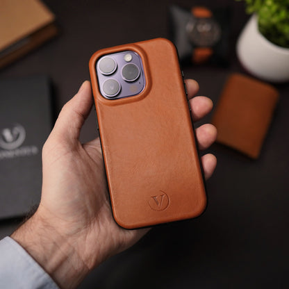 iPhone 15 Series Elite Leather Case