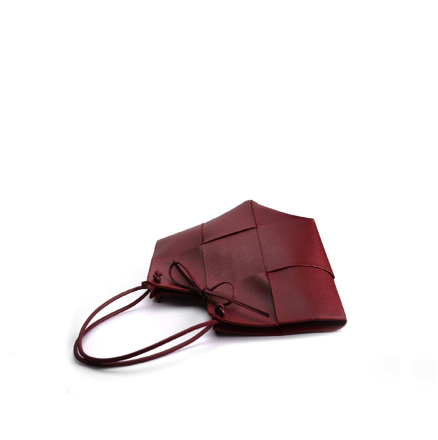 Taylor Contexture Leather Bag, Plum (Bungundy)