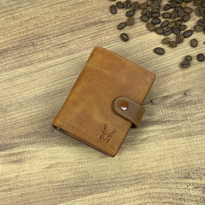 Orlando - Genuine Leather Pop-Up RFID Premium Cardholder