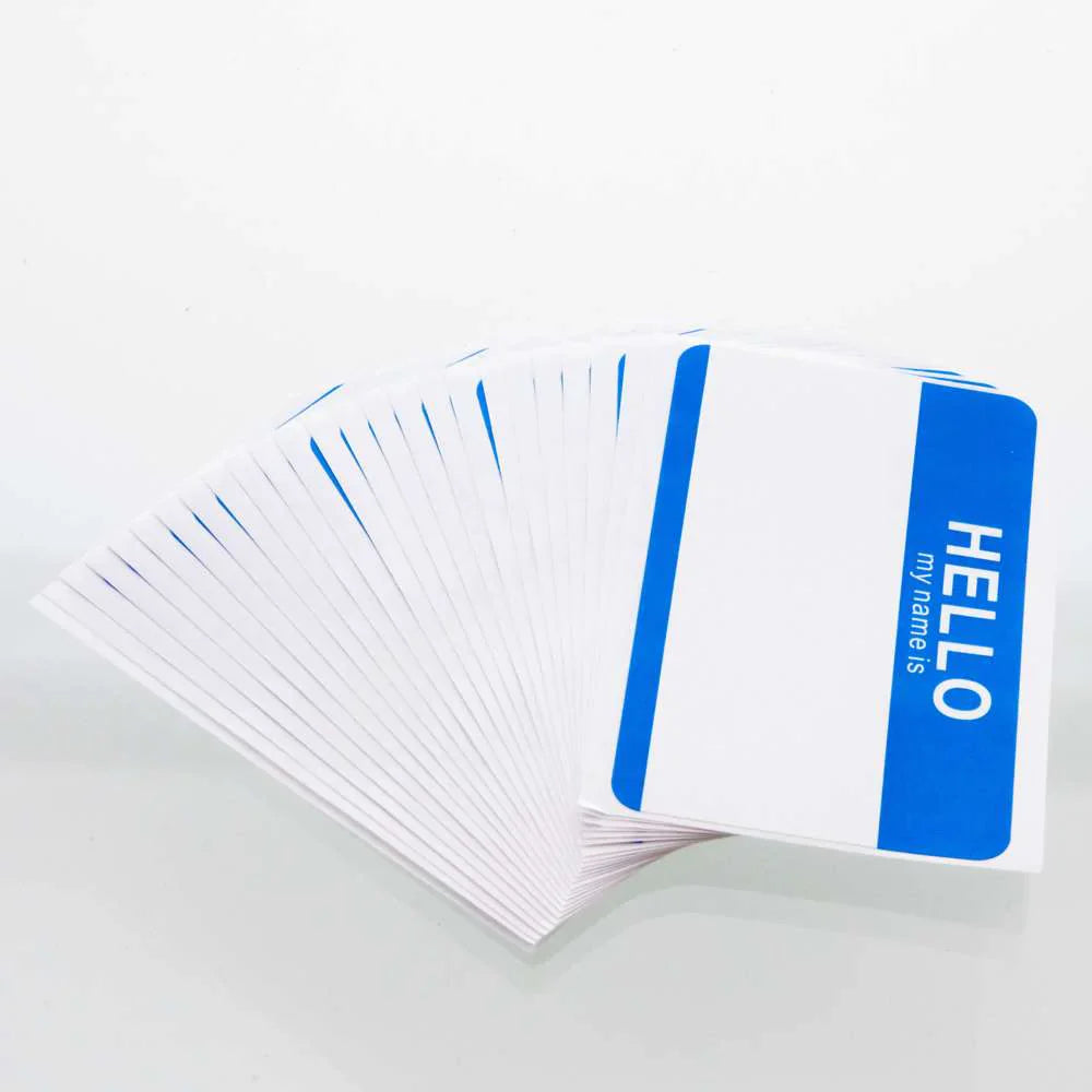 Name Badge Label “HELLO my name is” (25/Pack)