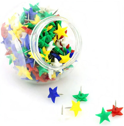 100pc Star Push Pin