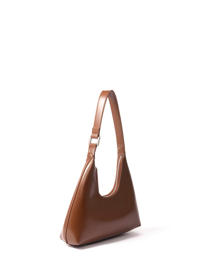 Alexia Bag in Smooth Leather, Caramel