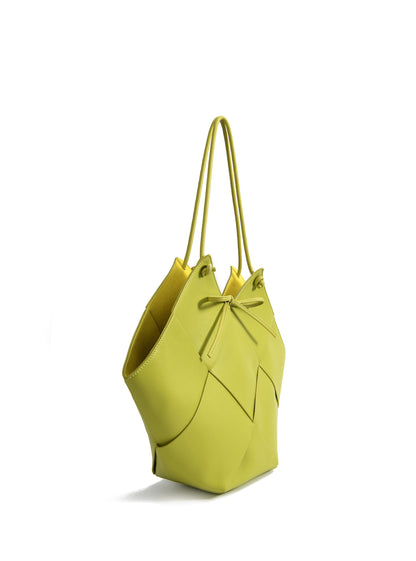 Taylor Contexture Leather Bag, Kiwi Green