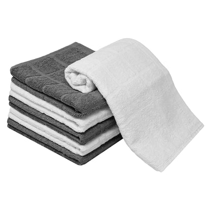 BleachSafe® Square Check Kitchen Towel 6-pack