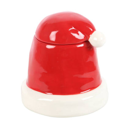 Red Christmas Santa Hat Oil/Wax Tea Light Burner