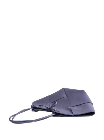 Taylor Contexture Leather Bag, Taro Purple