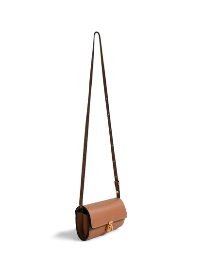 Aria 3-way Convertible Belt Crossbody Pencil Bag, Caramel