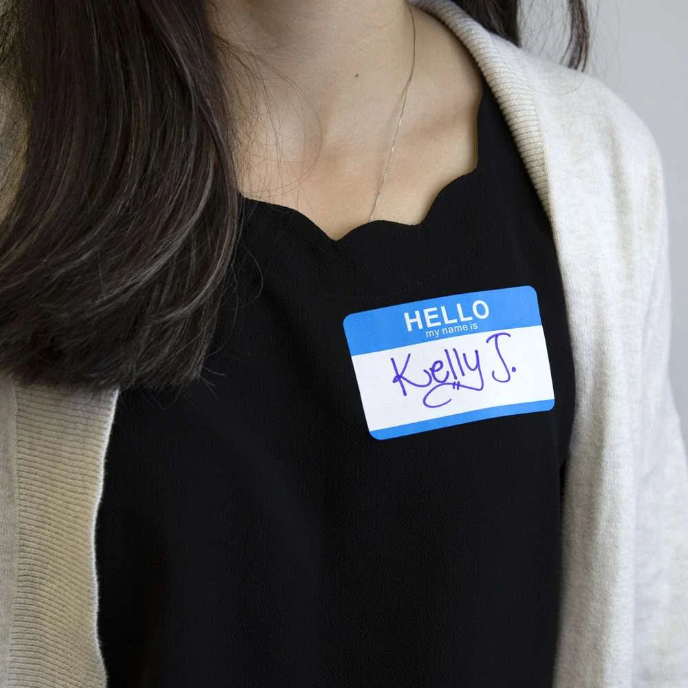 Name Badge Label “HELLO my name is” (25/Pack)