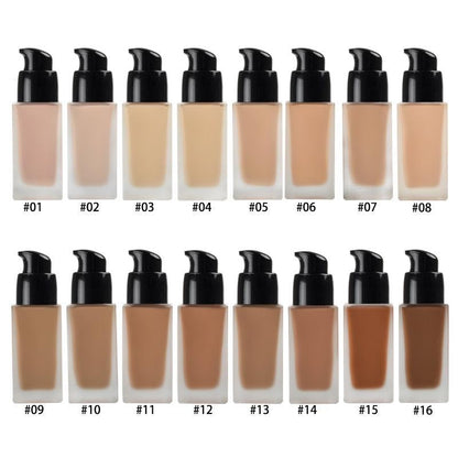 Healthy Skin Liquid Full Coverage Matte Makeup Foundation with SPF 30