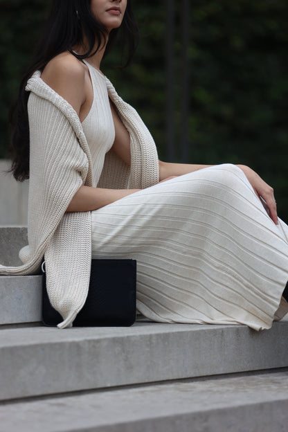 Ribbed Tank Dress