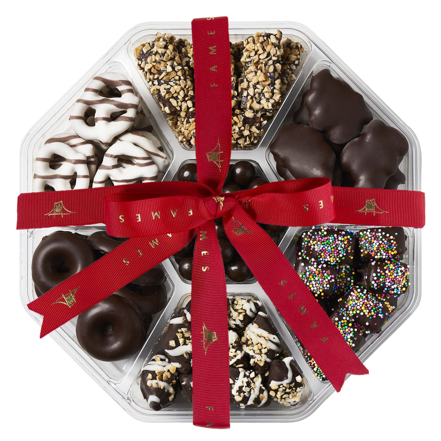 Seventh Heaven Chocolate Assortment Gift, Kosher, Dairy Free.