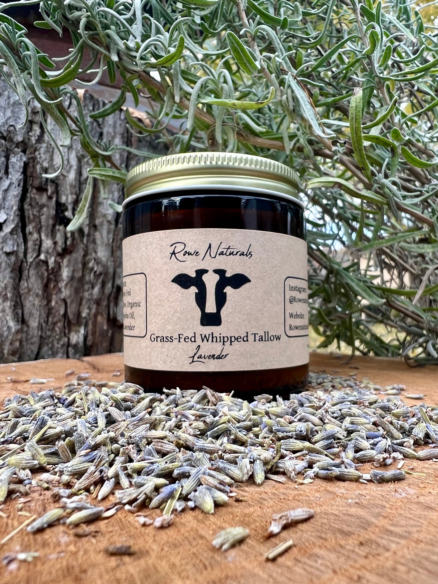 100% Grass-Fed Lavender Whipped Tallow