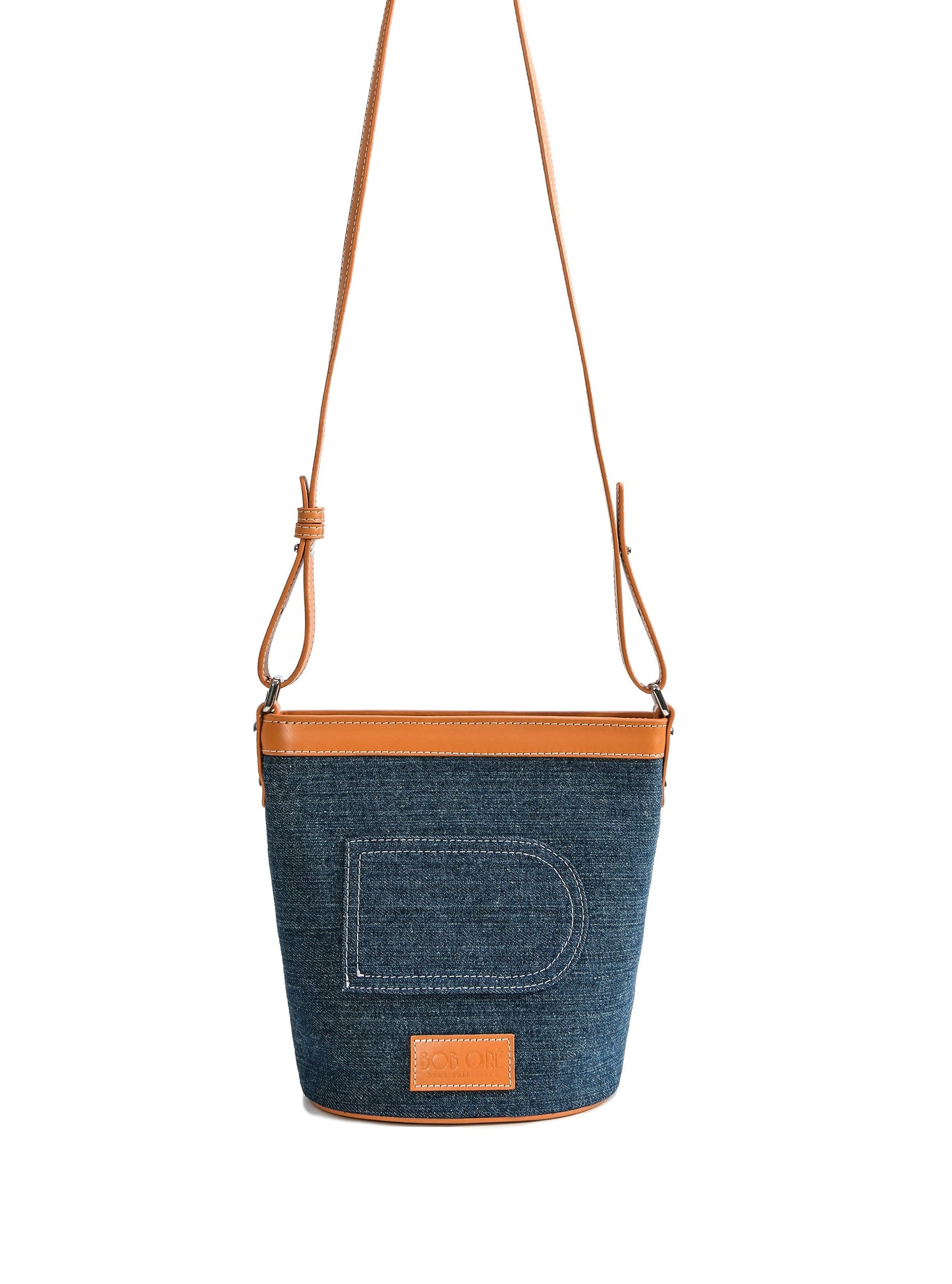 Dorothy Middle Size Bucket Bag, Denim