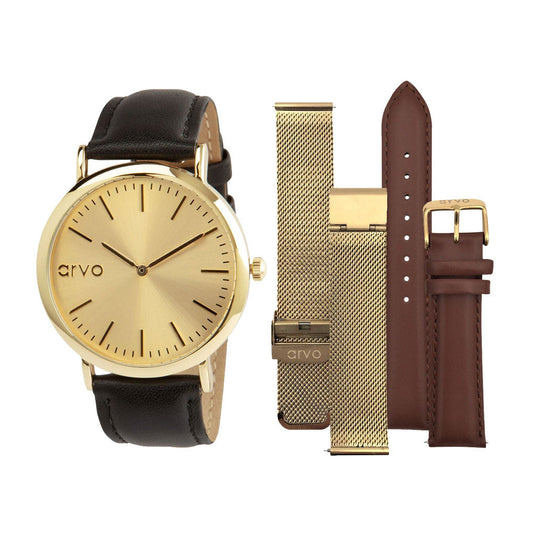 Arvo Gold Time Sawyer Watch Gift Set