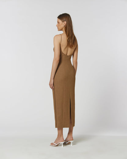 Chantelle Dress Brown