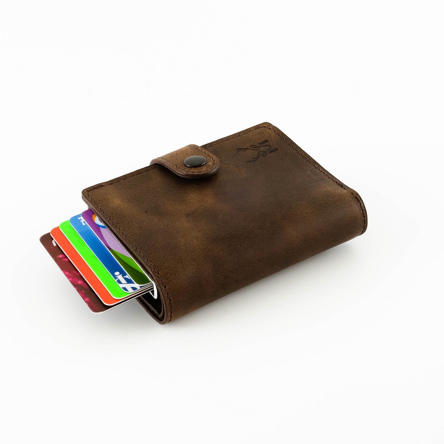 Orlando - Genuine Leather Pop-Up RFID Premium Cardholder