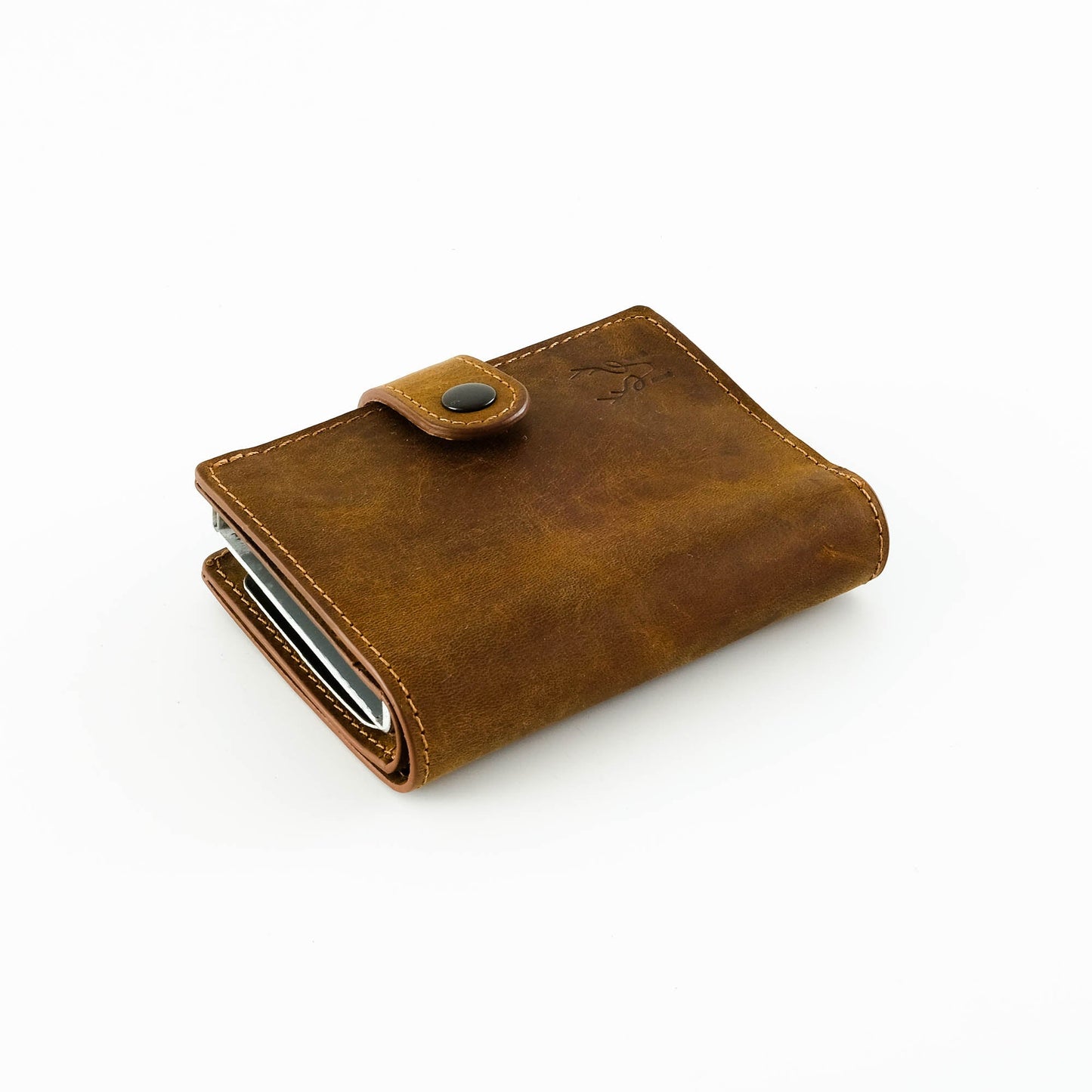 Orlando - Genuine Leather Pop-Up RFID Premium Cardholder