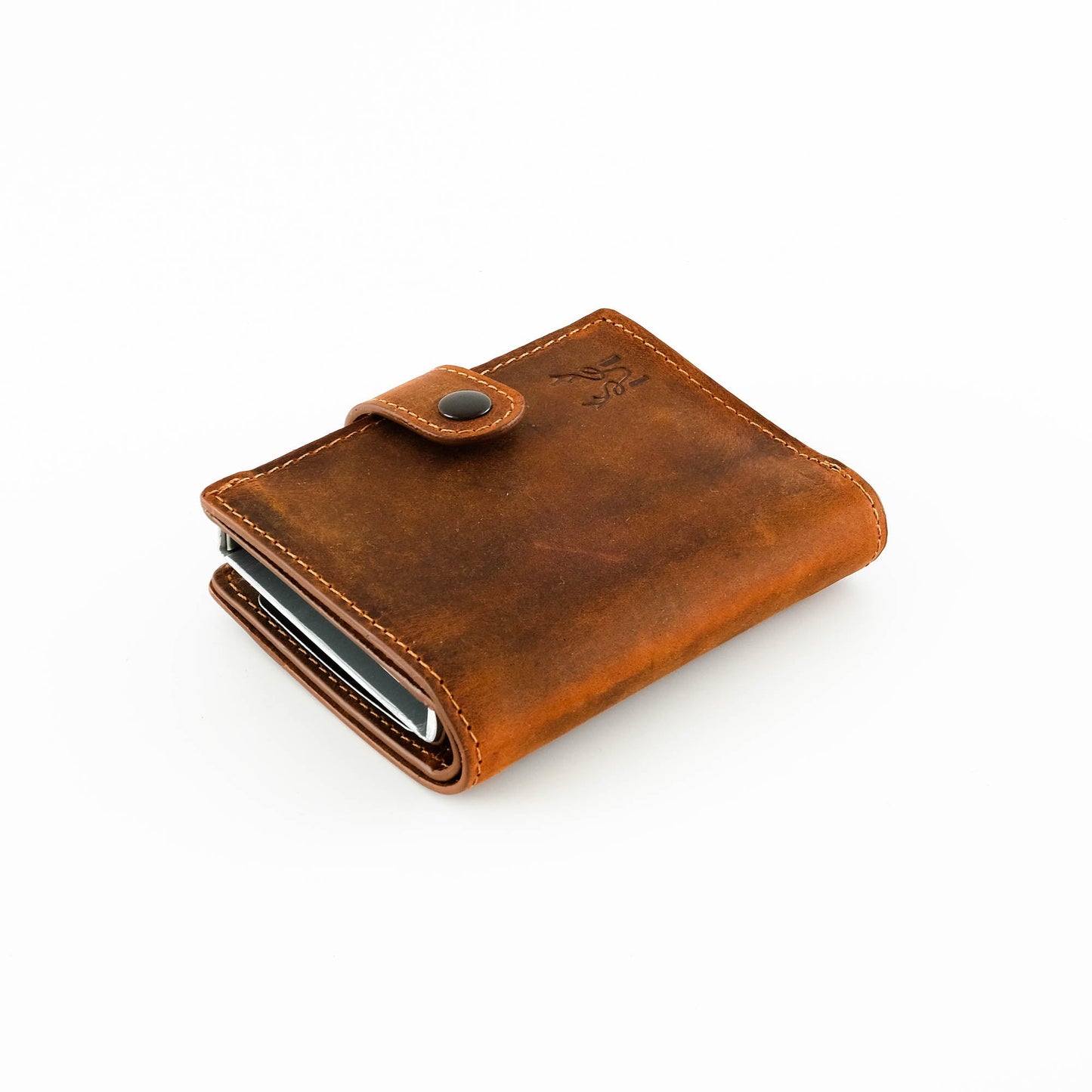 Orlando - Genuine Leather Pop-Up RFID Premium Cardholder