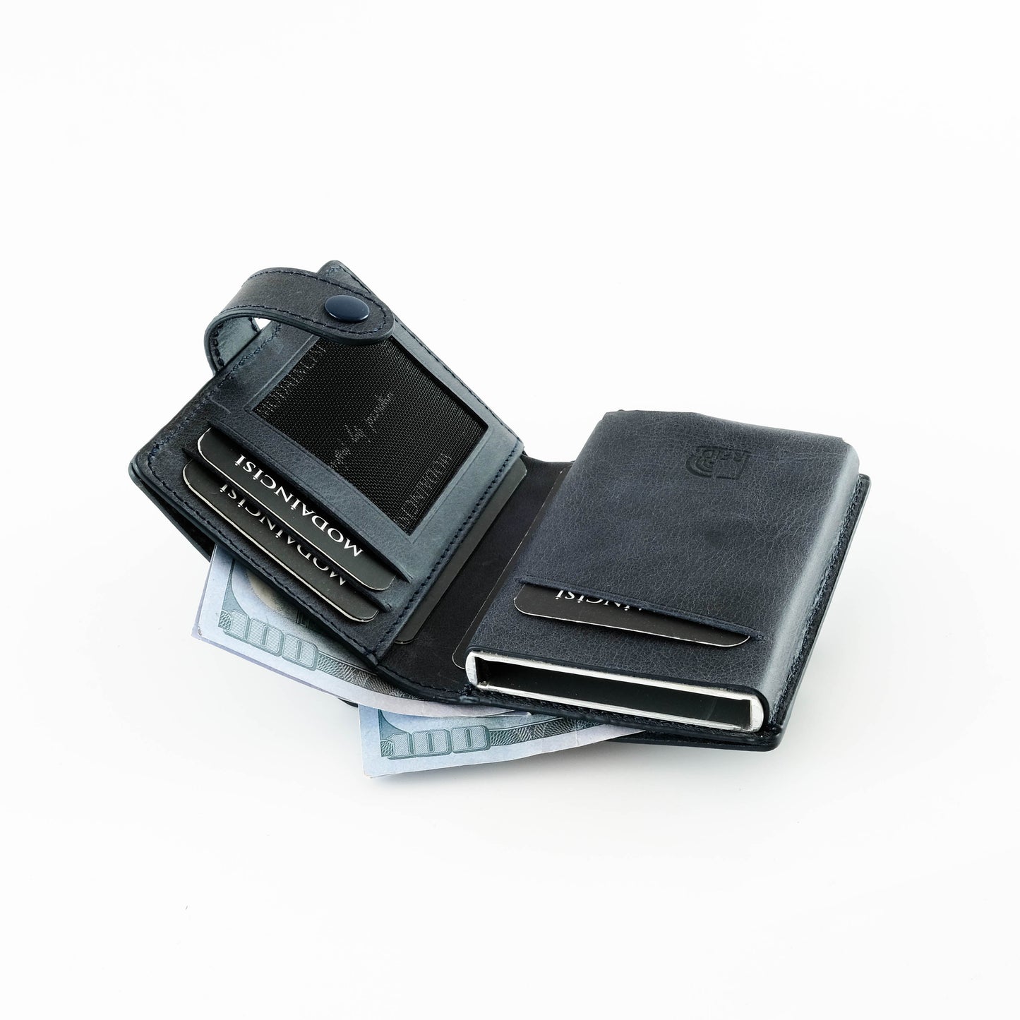 Orlando - Genuine Leather Pop-Up RFID Premium Cardholder