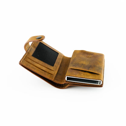 Orlando - Genuine Leather Pop-Up RFID Premium Cardholder