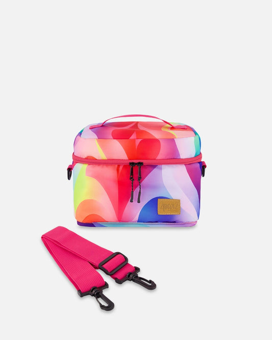 Lunch Box Printed Rainbow Heart