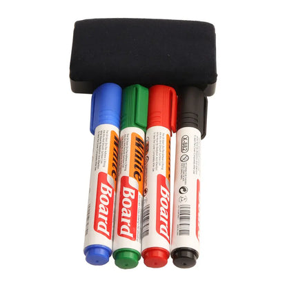 White Board Dry Erase Markers with Eraser Set