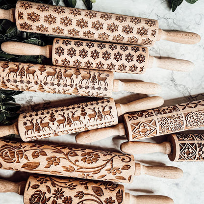 Christmas Rolling Pin Set