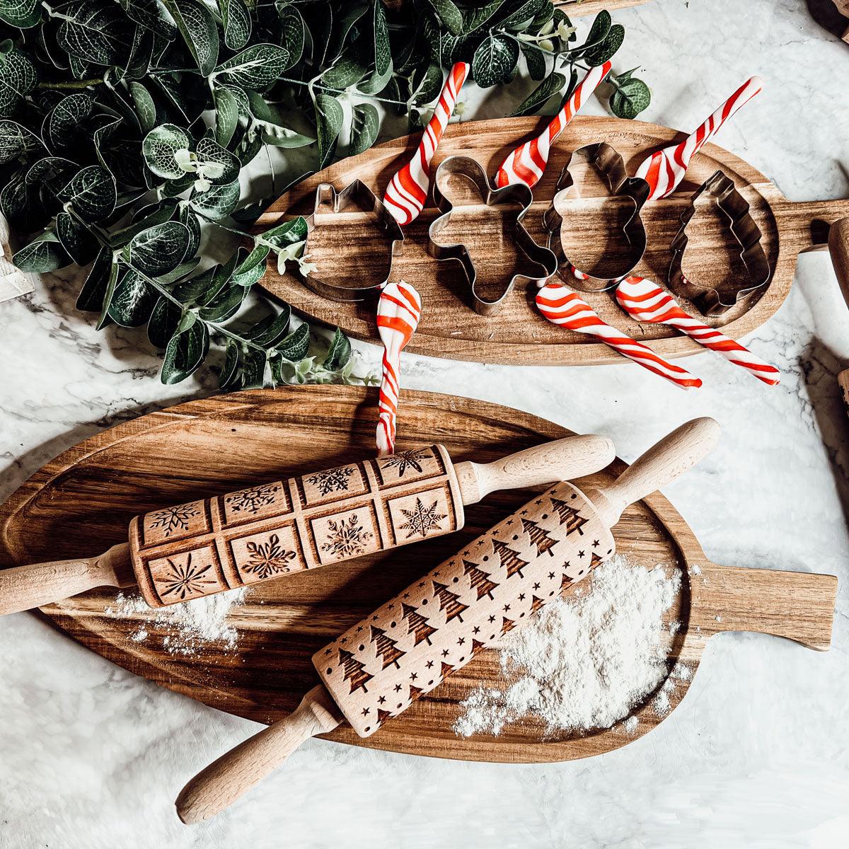 Christmas Rolling Pin Set