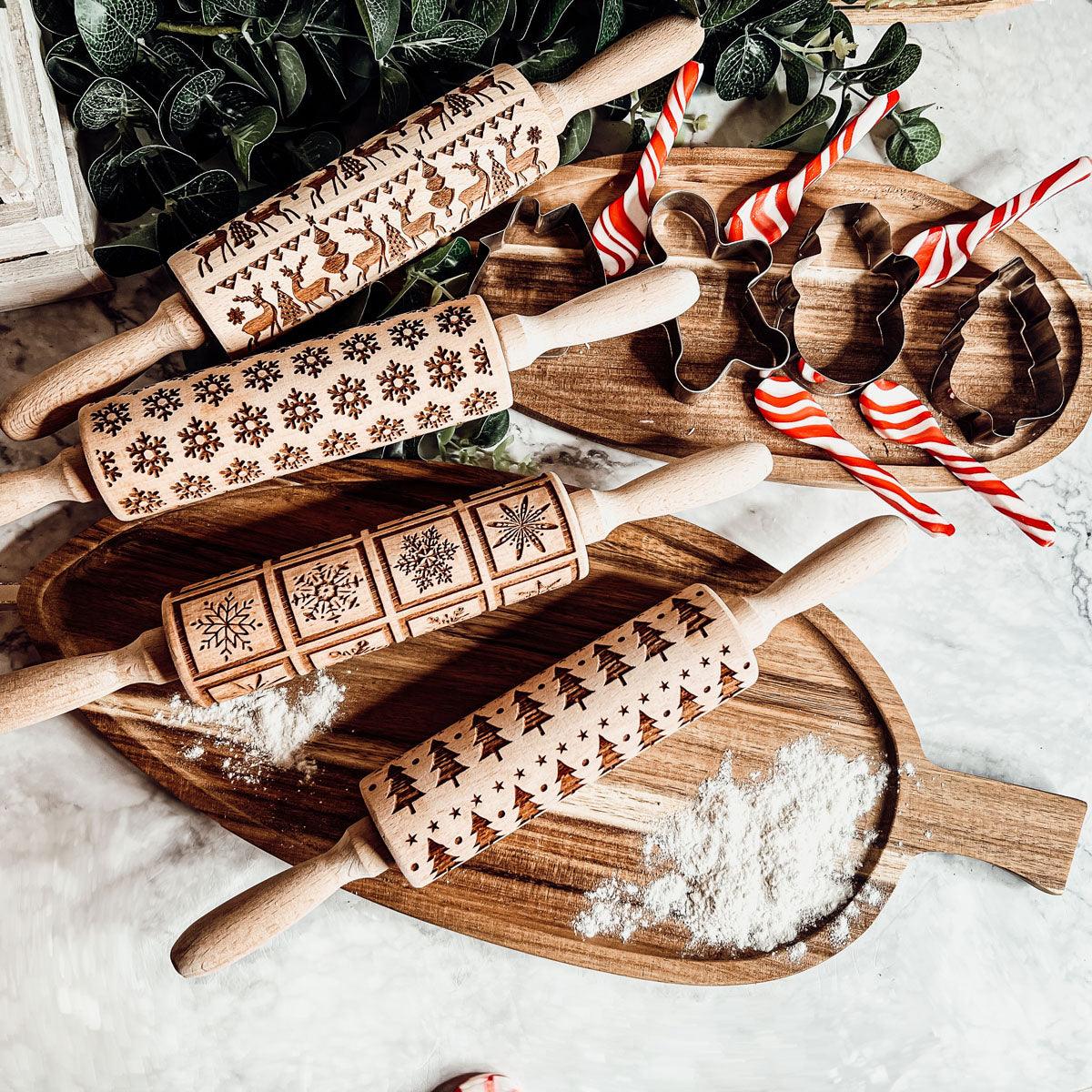 Christmas Rolling Pin Set