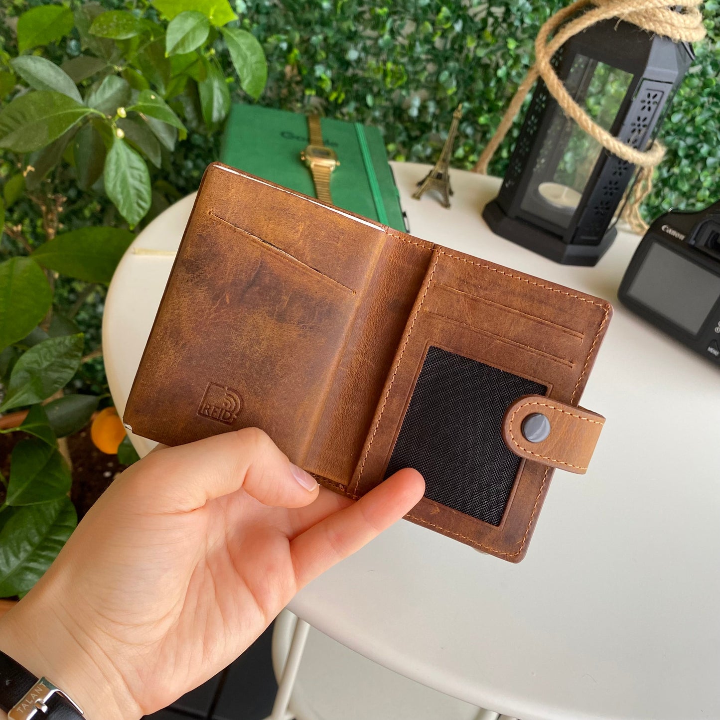 Orlando - Genuine Leather Pop-Up RFID Premium Cardholder