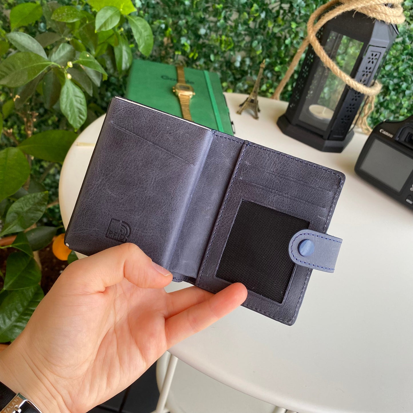 Orlando - Genuine Leather Pop-Up RFID Premium Cardholder