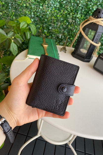 Orlando - Genuine Leather Pop-Up RFID Premium Cardholder