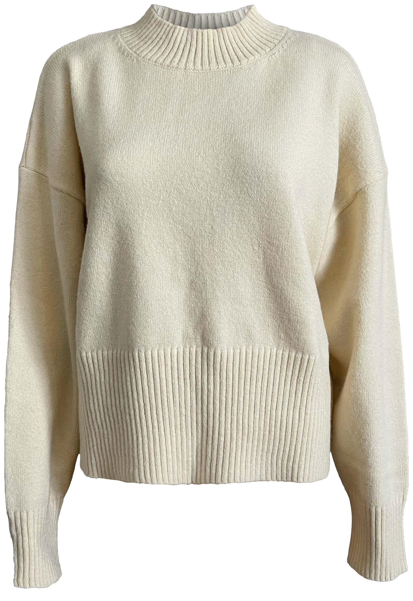 Mock-neck Sweater