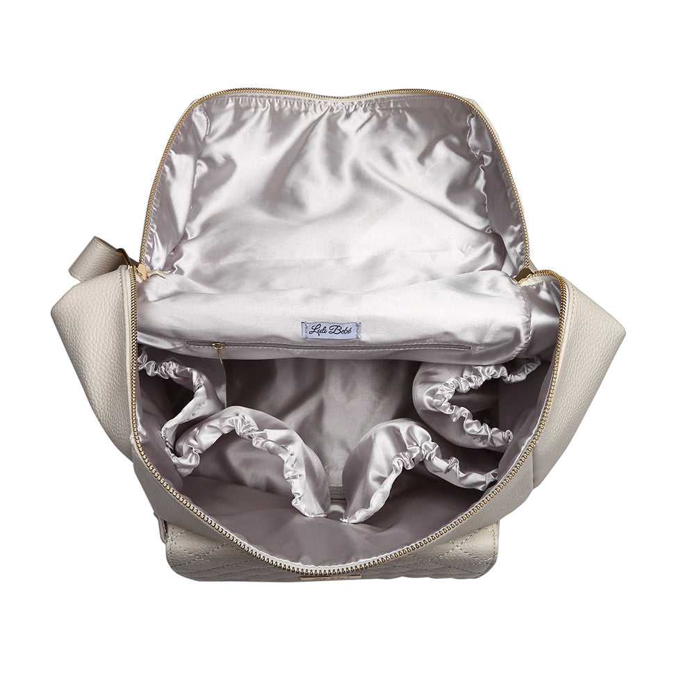 Monaco Diaper Bag | Pearl White