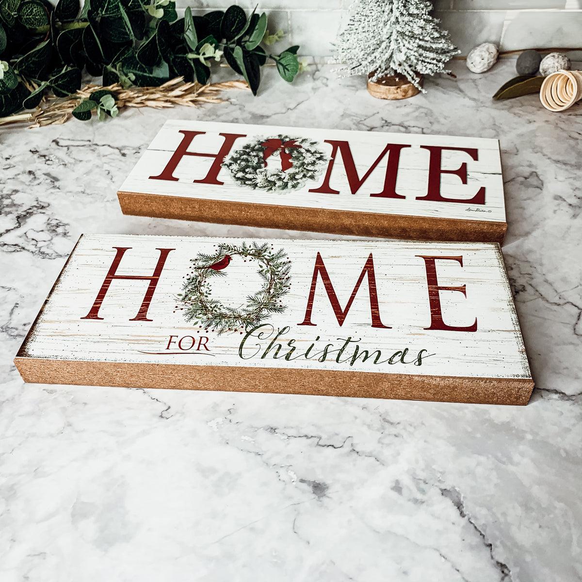 Home for Christmas Sign