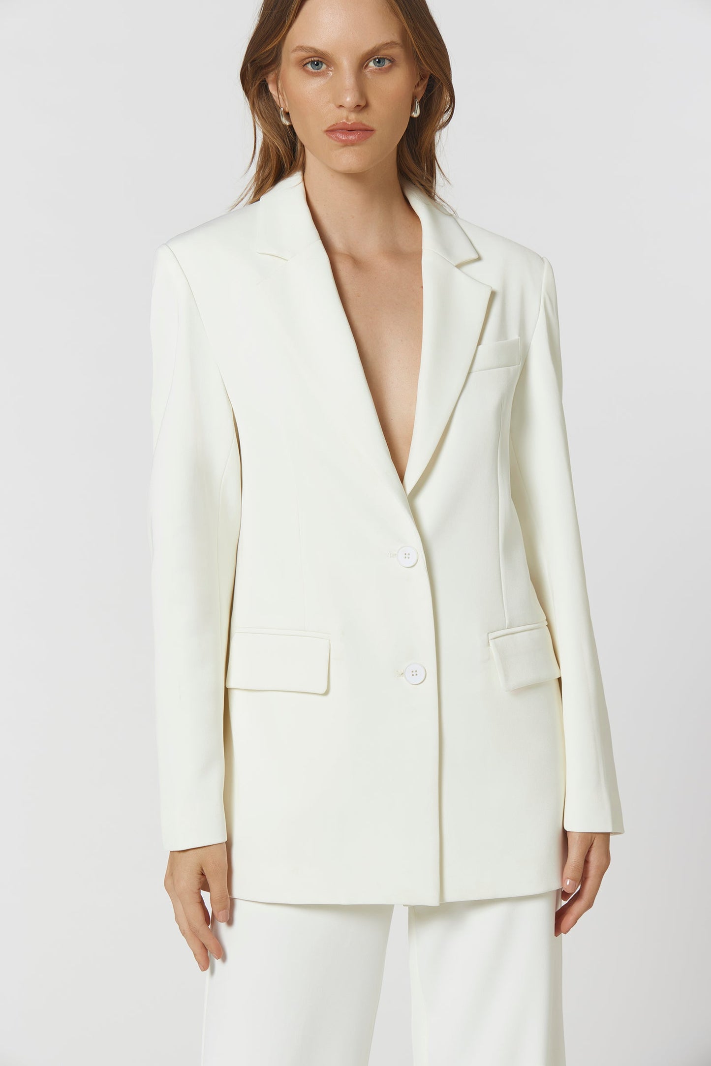 Joslyn Blazer Ivory