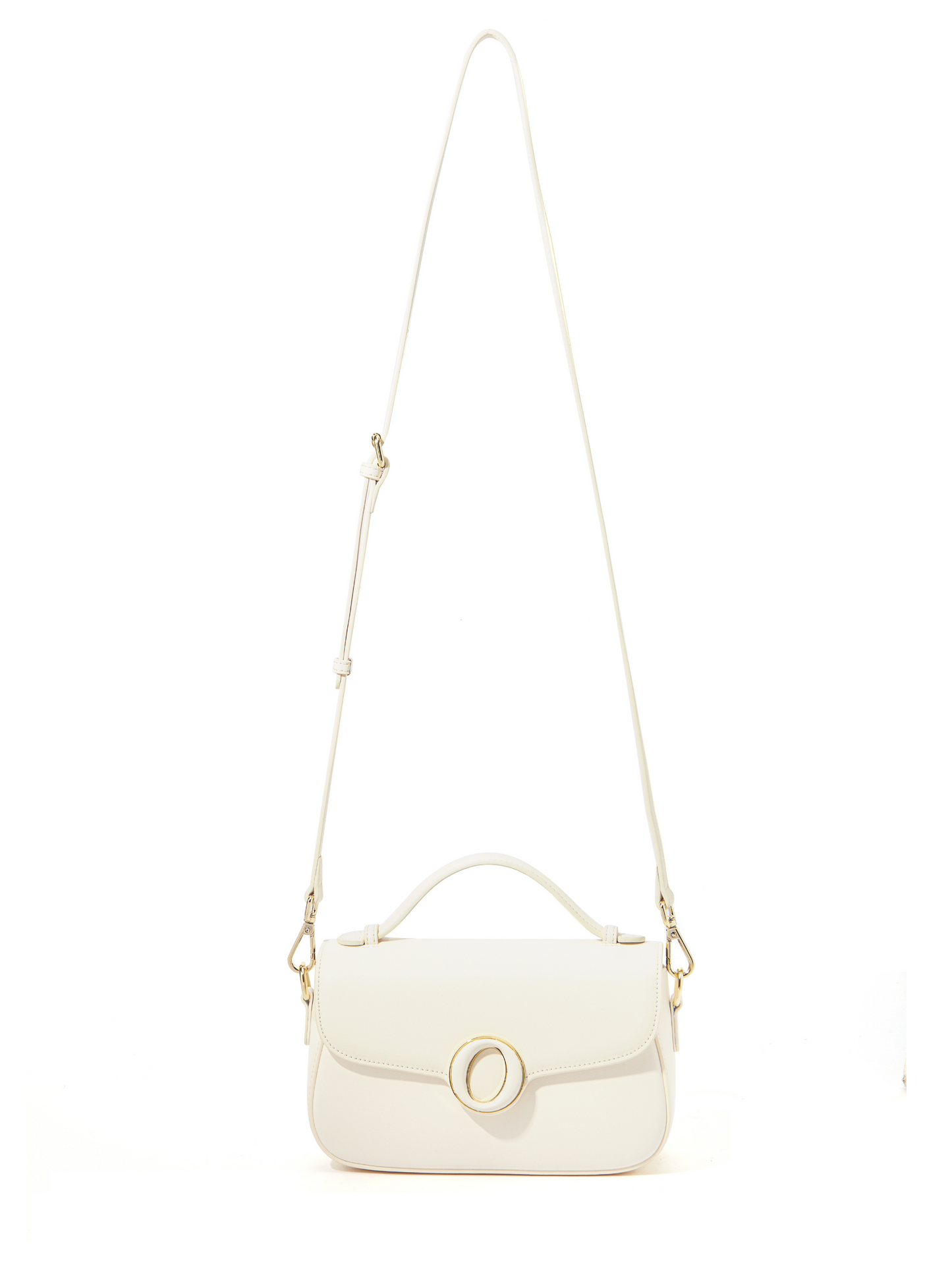 Makoto Leather Bag, White