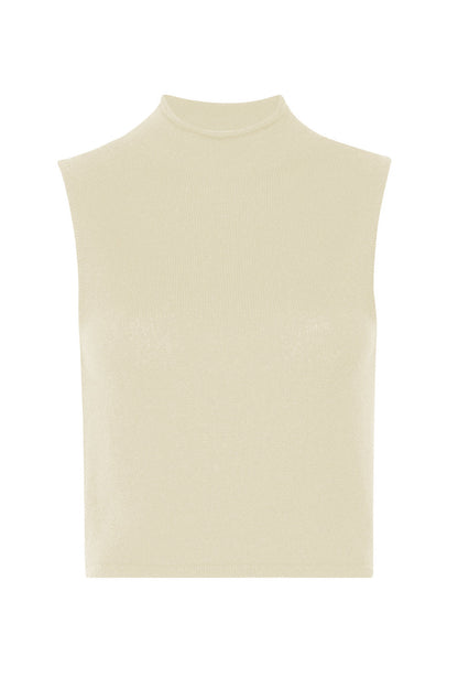 Mock-neck Tank