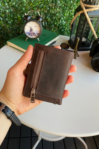 Orlando - Genuine Leather Pop-Up RFID Premium Cardholder