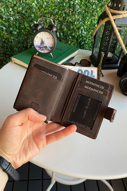 Orlando - Genuine Leather Pop-Up RFID Premium Cardholder