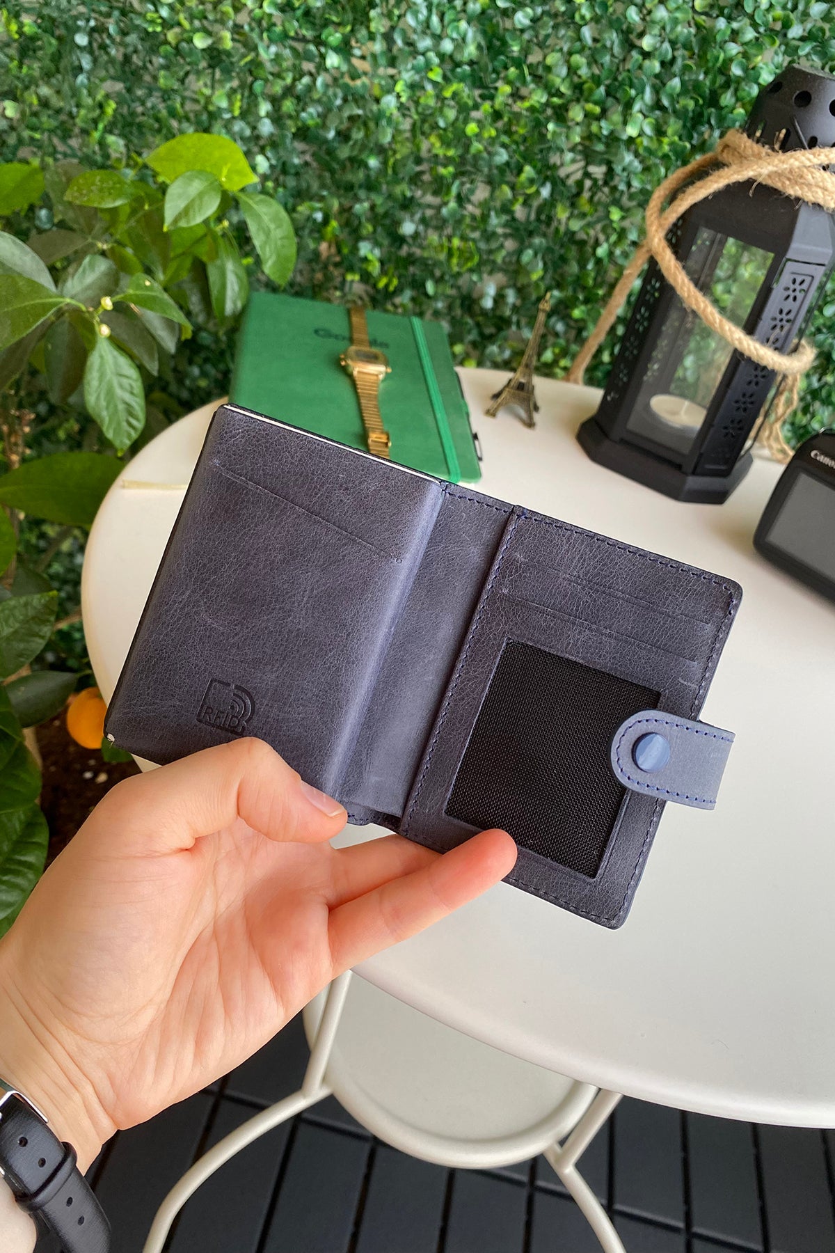 Orlando - Genuine Leather Pop-Up RFID Premium Cardholder