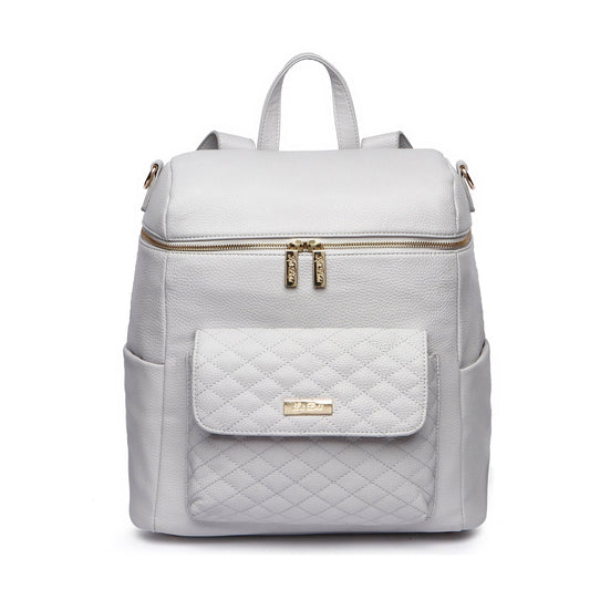 Monaco Diaper Bag | Stone Grey