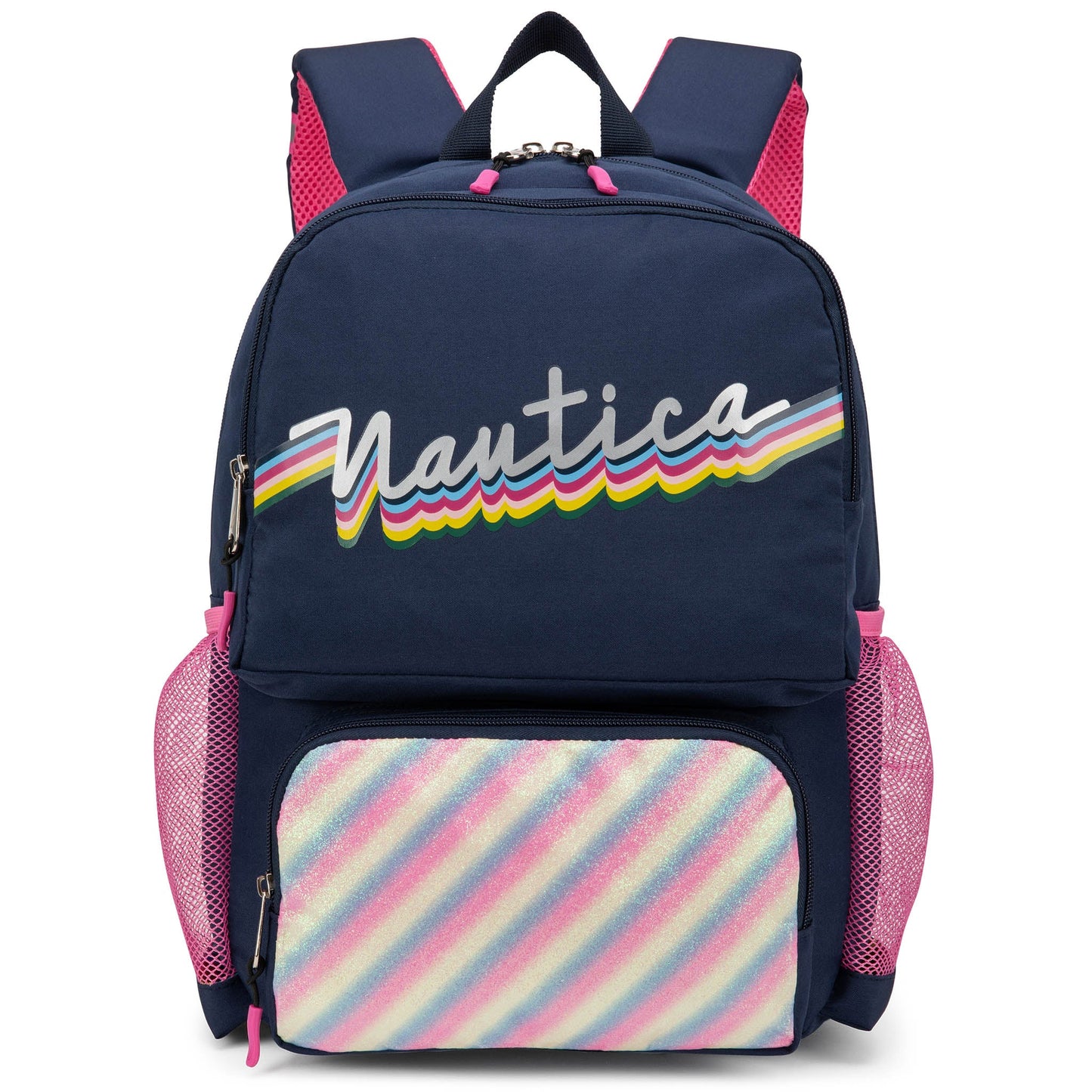 Kids Backpack for School | Retro Rainbow | 16" Tall