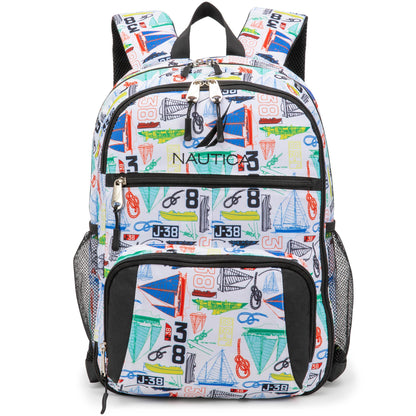 Kids Backpack for School | Sailboats | 16" Tall