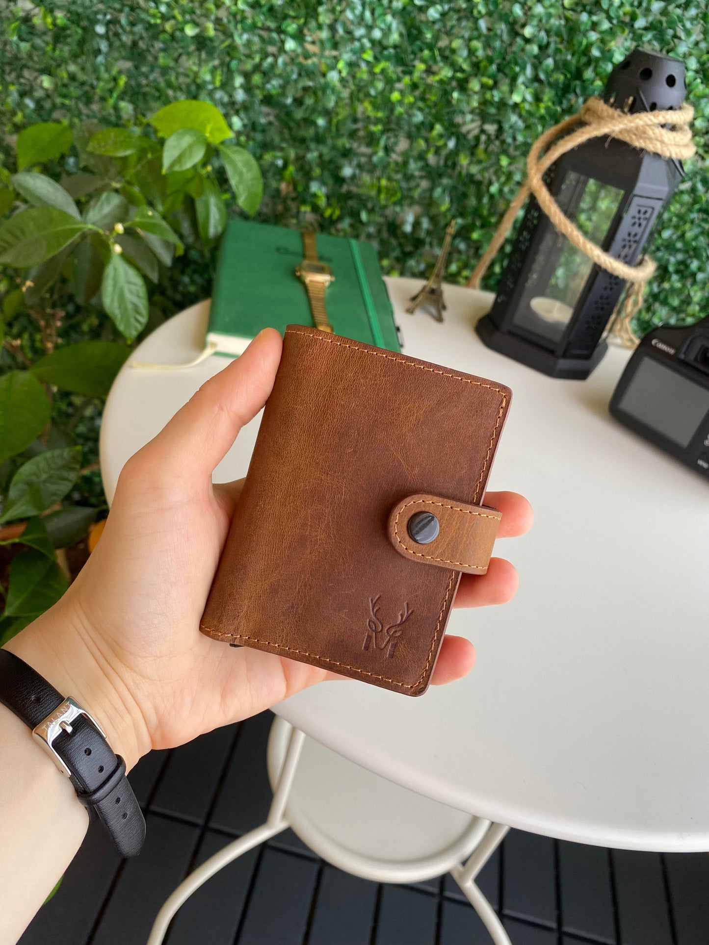 Orlando - Genuine Leather Pop-Up RFID Premium Cardholder