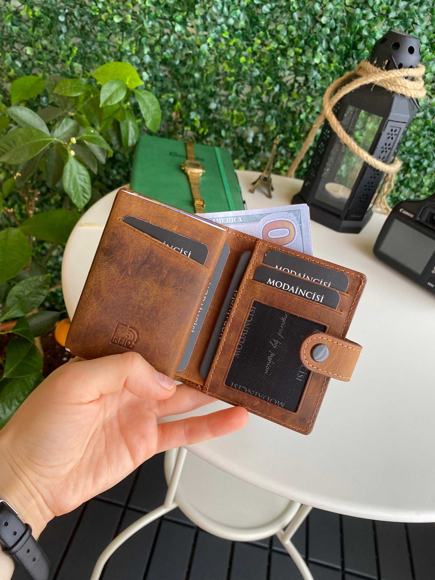 Orlando - Genuine Leather Pop-Up RFID Premium Cardholder